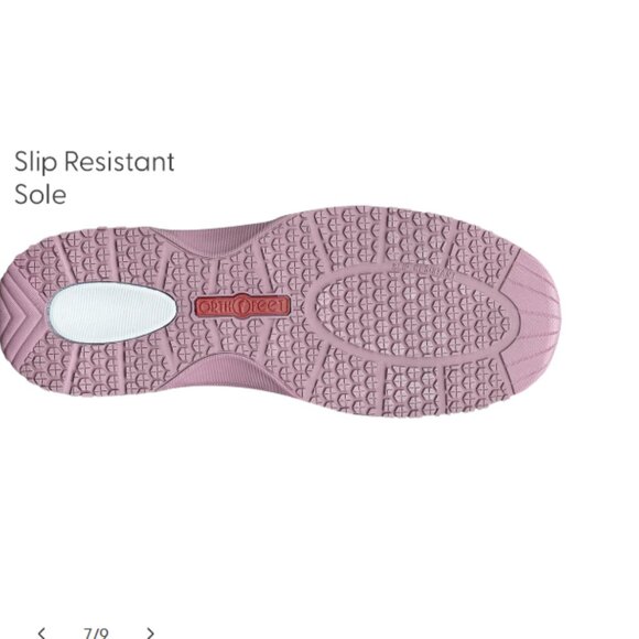 Orthofeet Women's Kita Hands Free Sneakers 80020 - Rose - Picture 4 of 6